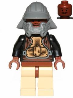 LEGO Minifigure -- Lando Calrissian - Skiff Guard, Reddish Brown Hips-Star Wars / Star Wars Episode 4/5/6 -- SW086 -- Creative Brick Builders